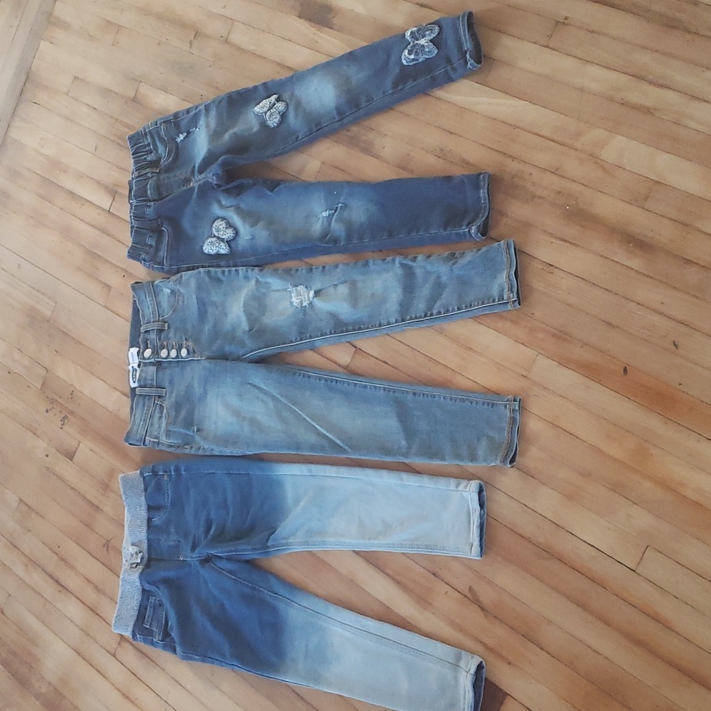 Girls jeans size 6x - 8